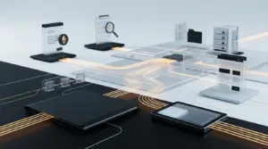 Abstract blockchain securities ledger and secure transfer-agent infrastructure with orange regulatory data lines