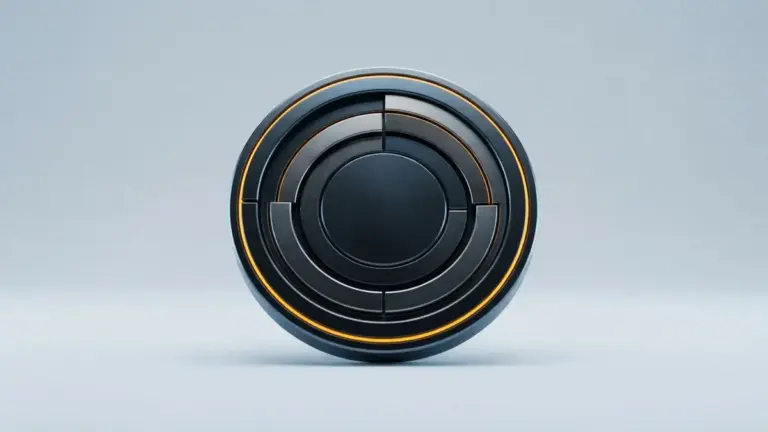 Abstract digital token representing BlackRock-designed investment portfolios moving onchain